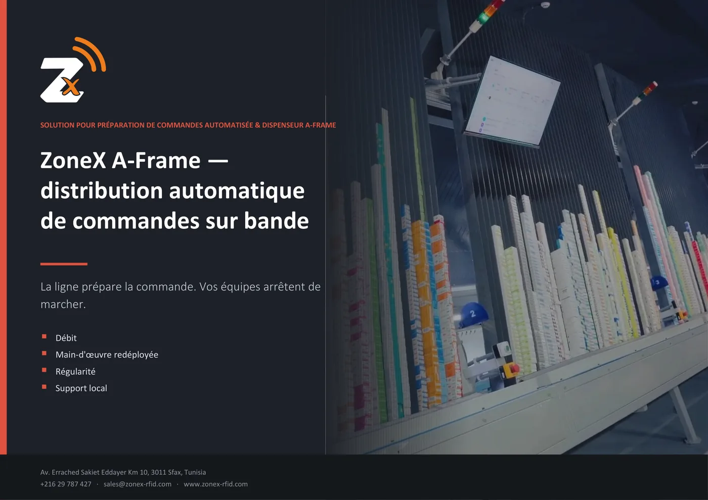 Préparation de Commandes Automatisée & Dispenseur A-Frame